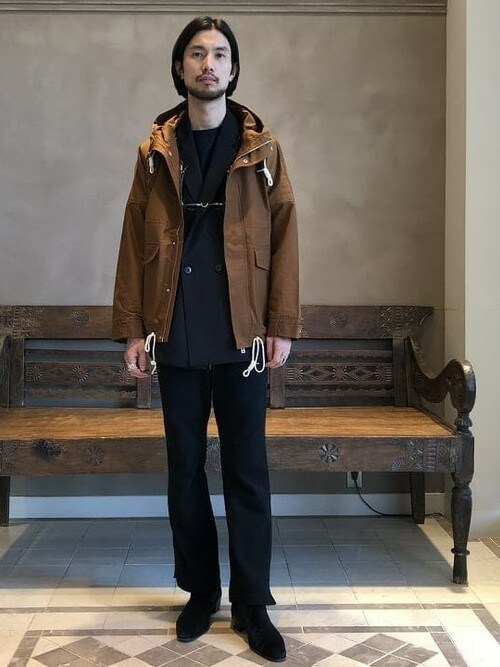 BEAMS MENBEAMS LIGHTS Mens����́u�i�b�j�v���g�����R�[�f�B�l�[�g