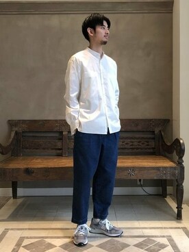 BEAMS LIGHTS Mensさん（メンズ・178cm）の冬コーディネート