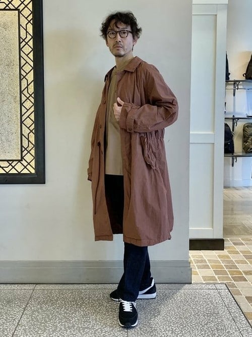 BEAMS MENBEAMS LIGHTS Mens����́u�i�b�j�v���g�����R�[�f�B�l�[�g