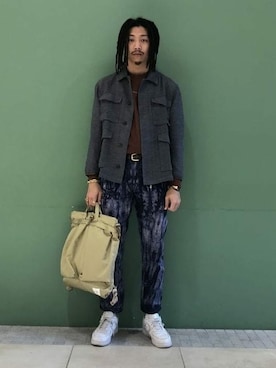 BEAMS LIGHTS Mensさん（メンズ・183cm）の冬コーディネート