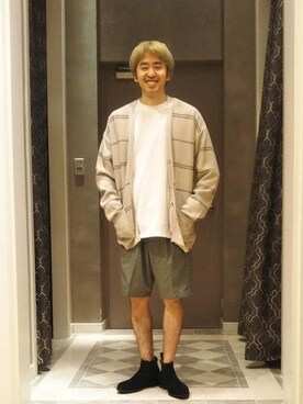 BEAMS LIGHTS Mensさん（メンズ・172cm）の冬コーディネート