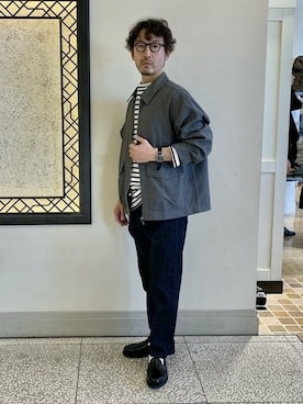 BEAMS LIGHTS Mensさん(メンズ・172cm)の冬コーディネート