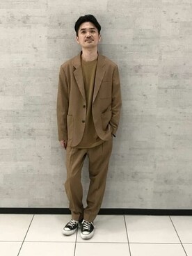 BEAMS LIGHTS Mensさん（メンズ・174cm）の春コーディネート