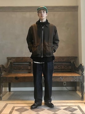 BEAMS LIGHTS Mensさん（メンズ・182cm）の春コーディネート