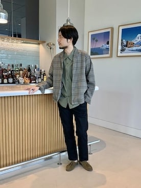 BEAMS LIGHTS Mensさん（メンズ・176cm）の春コーディネート