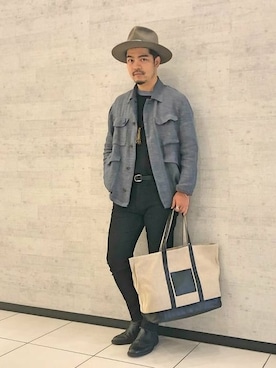 BEAMS LIGHTS Mensさん（メンズ・176cm）の春コーディネート