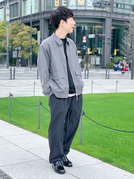 BEAMS LIGHTS Mensさん(メンズ・171cm)の春コーディネート