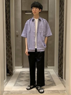 BEAMS LIGHTS Mensさん（メンズ・174cm）の夏コーディネート