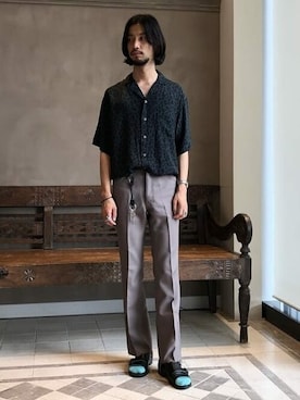 BEAMS LIGHTS Mensさん(メンズ・181cm)の夏コーディネート