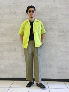 BEAMS LIGHTS Mensさん（メンズ・176cm）の夏コーディネート