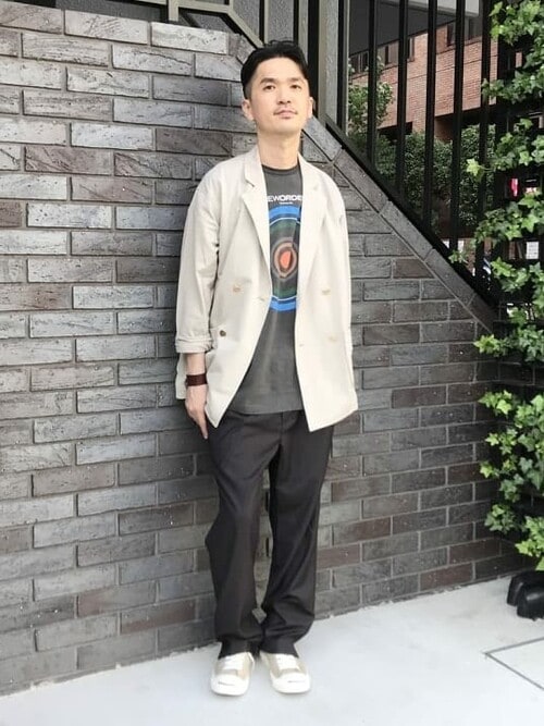 BEAMS MENBEAMS LIGHTS Mens����́u�i�b�j�v���g�����R�[�f�B�l�[�g