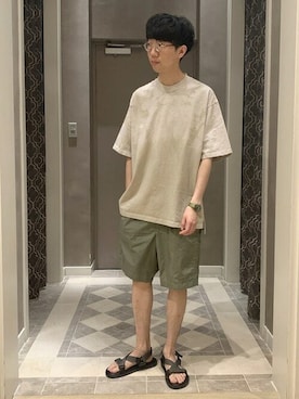 BEAMS LIGHTS Mensさん（メンズ・174cm）の夏コーディネート