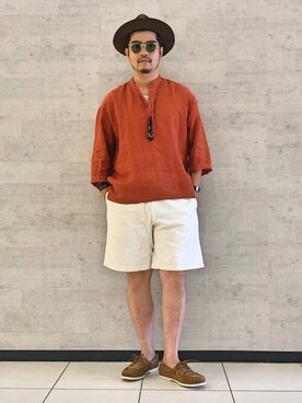 BEAMS LIGHTS Mensさん(メンズ・176cm)の夏コーディネート