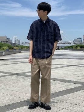 BEAMS LIGHTS Mensさん（メンズ・174cm）の夏コーディネート