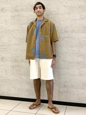 BEAMS LIGHTS Mensさん（メンズ・170cm）の夏コーディネート