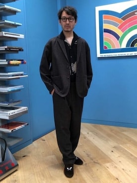 BEAMS LIGHTS Mensさん(メンズ・172cm)の夏コーディネート