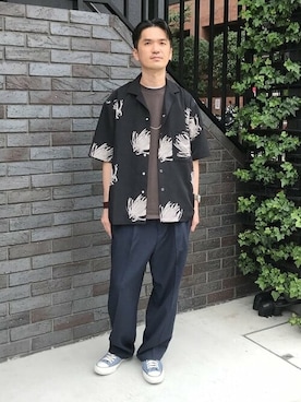 「BEAMS LIGHTS」｜「アイテム（アクセサリー）」を使った、BEAMS LIGHTS Mensさん（メンズ・174cm）の夏コーディネート