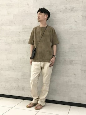 BEAMS LIGHTS Mensさん(メンズ・174cm)の夏コーディネート