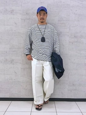 「BEAMS LIGHTS」｜「アイテム（アクセサリー）」を使った、BEAMS LIGHTS Mensさん（メンズ・176cm）の夏コーディネート