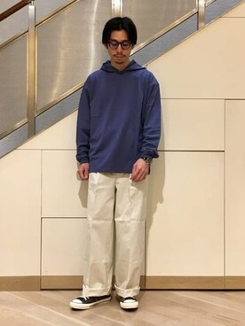 BEAMS LIGHTS Mensさん（メンズ・166cm）の夏コーディネート