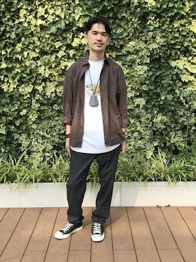 「BEAMS LIGHTS」｜「アイテム（アクセサリー）」を使った、BEAMS LIGHTS Mensさん（メンズ・174cm）の夏コーディネート