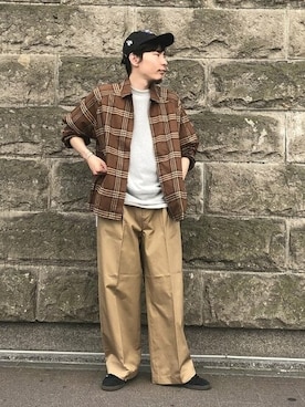 「BEAMS LIGHTS」｜「アイテム（ブルゾン）」を使った、BEAMS LIGHTS Mensさん（メンズ・176cm）の秋コーディネート