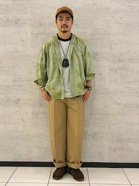 「BEAMS LIGHTS」｜「アイテム（アクセサリー）」を使った、BEAMS LIGHTS Mensさん（メンズ・176cm）の秋コーディネート