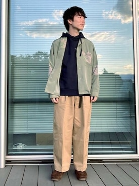 BEAMS LIGHTS Mensさん(メンズ・171cm)の秋コーディネート