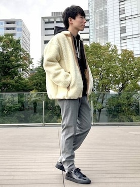 「BEAMS LIGHTS」｜「アイテム（ブルゾン）」を使った、BEAMS LIGHTS Mensさん（メンズ・171cm）の秋コーディネート