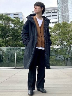 「BEAMS LIGHTS」｜「アイテム（ダウンジャケット/コート）」を使った、BEAMS LIGHTS Mensさん（メンズ・171cm）の秋コーディネート