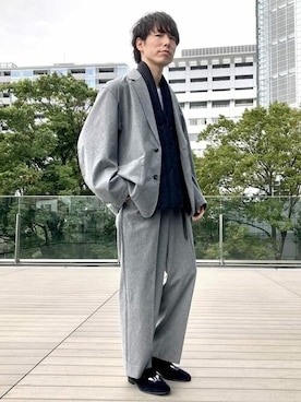 BEAMS LIGHTS Mensさん(メンズ・171cm)の秋コーディネート