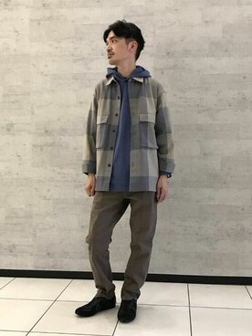 BEAMS LIGHTS Mensさん（メンズ・174cm）の秋コーディネート