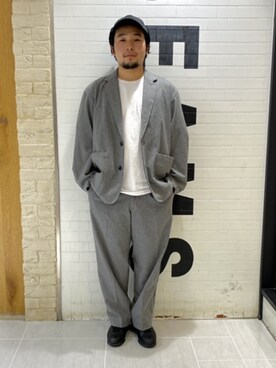 BEAMS LIGHTS Mensさん(メンズ・169cm)の秋コーディネート