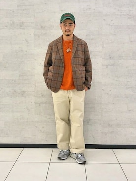 BEAMS LIGHTS Mensさん（メンズ・176cm）の冬コーディネート