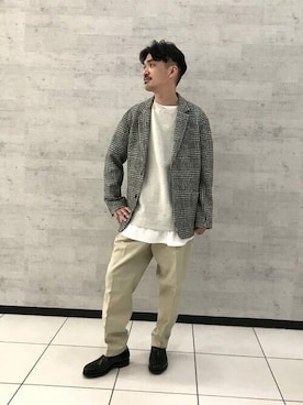 BEAMS LIGHTS Mensさん（メンズ・174cm）の冬コーディネート