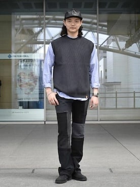BEAMS LIGHTS Mensさん(メンズ・182cm)の春コーディネート