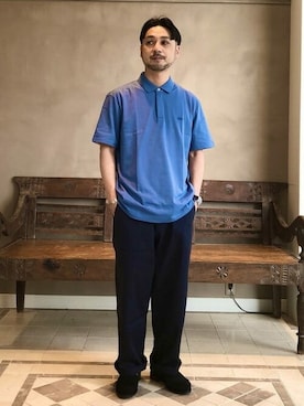 BEAMS LIGHTS Mensさん（メンズ・171cm）の春コーディネート