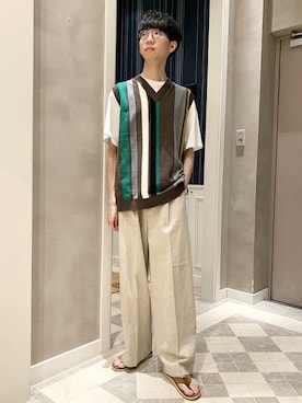 BEAMS LIGHTS Mensさん(メンズ・174cm)の春コーディネート