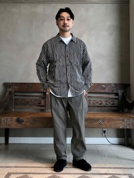 BEAMS LIGHTS Mensさん(メンズ・171cm)の春コーディネート