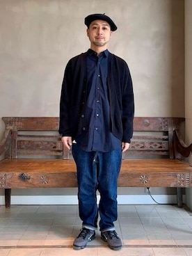 BEAMS LIGHTS Mensさん（メンズ・171cm）の冬コーディネート