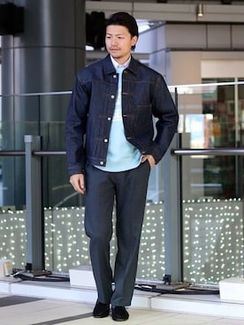 BEAMS LIGHTS Mensさん（メンズ・178cm）の冬コーディネート