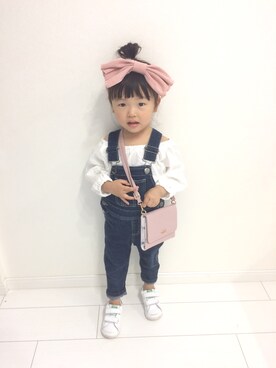 hina☆himaさん（キッズ・90cm）の春コーディネート