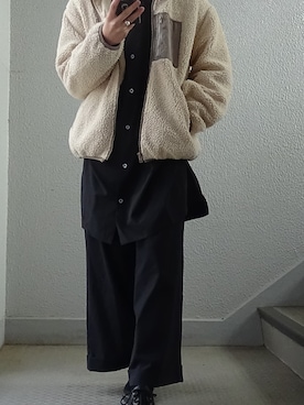 「AS KNOW AS PINKY（アズノゥアズピンキー）のアイテム」を使った、machamachaharuさん（メンズ・164cm）の冬コーディネート