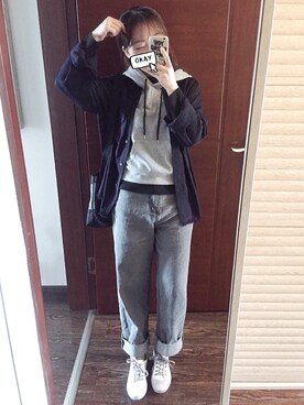 mcxhedさん（レディース・160cm）の春コーディネート