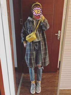 mcxhedさん（レディース・160cm）の冬コーディネート