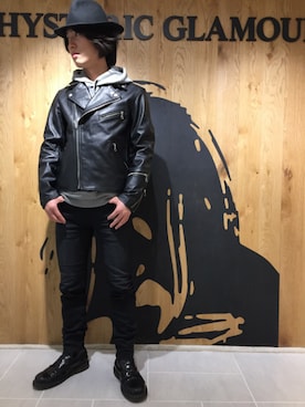 百井 涼太さん(メンズ・173cm)の冬コーディネート