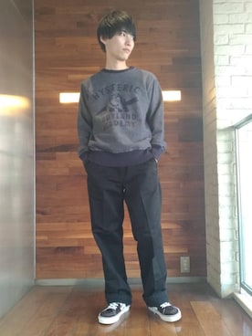 百井 涼太さん（メンズ・171cm）の春コーディネート
