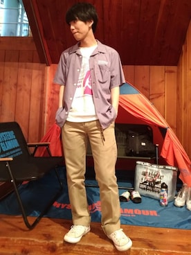 百井 涼太さん（メンズ・171cm）の夏コーディネート