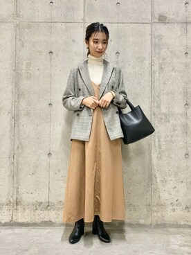 アサミさん(レディース・163cm)の秋コーディネート
