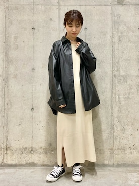 アサミさん（レディース・163cm）の春コーディネート